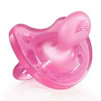 Chicco physio gommotto 0-6 m silicone azzurro