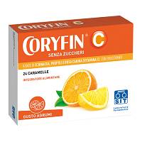 Coryfin c 24 caramelle gusto agrumi