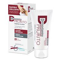 Dermovitamina prurito crema fluida: eczemi, dermatiti, pelle secca, insetti, senza cortisone. 150 ml