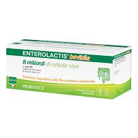 Enterolactis bevibile: integratore di fermenti lattici vivi. 12 flaconcini da 10 ml
