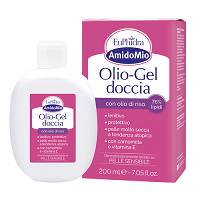 EuPhidra AmidoMio Olio Gel Doccia Detergente Lipidico Ipoallergenico 200 ml
