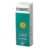 Fomentil 10 compresse per suffumigi 