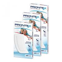 Garza 2 Compresse adesive 10x30 in TNT Soft Pad Prontex