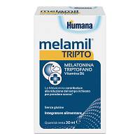 Melamil tripto 30ml Humana integratore melanina triptofano b6