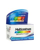 Multicentrum Select 50+ Integratore Vitamine e Minerali 30 Compresse