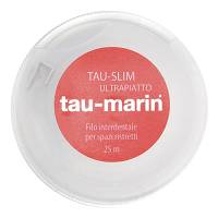 Tau-Slim filo interdentale ultra piatto spazi interdentali ristretti 25m