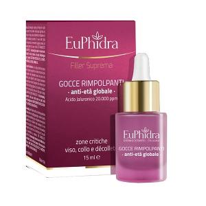 Euphidra Filler Suprema Gocce Rimpolpanti Anti-età Globale 15ml