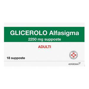 GLICEROLO ALFA*AD 18SUPP2250MG