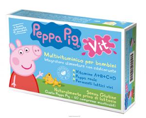 Peppa Pig multivitaminico  bambini con lactobacilli e pappa reale 60 cpr masticabili