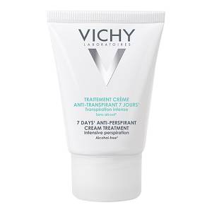 Vichy deodorante crema trattamento anti traspirante 7 giorni: deodorante per traspirazione intensa. Crema 30 ml