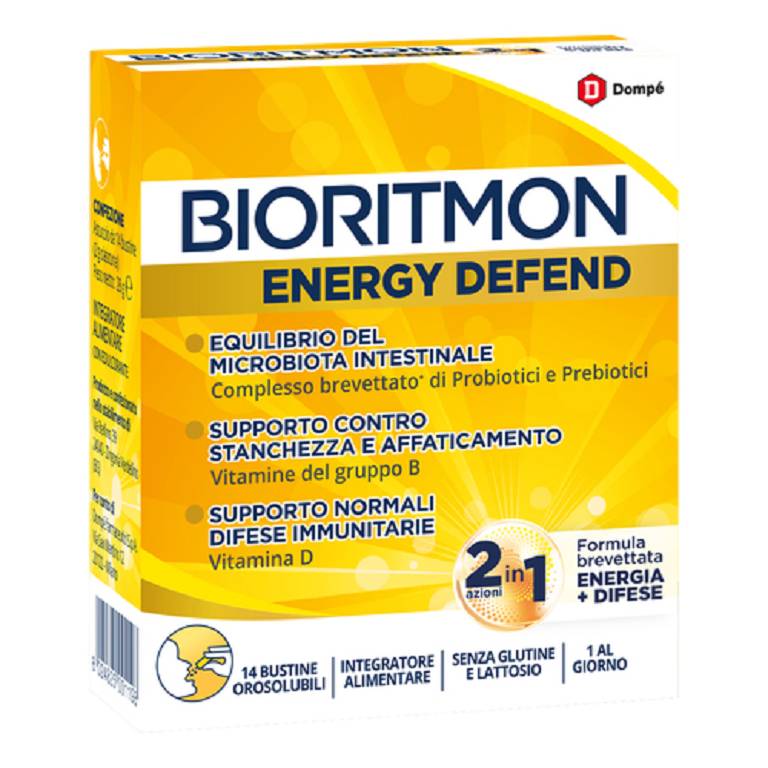 Bioritmon Energy defend 14 bustine orosol