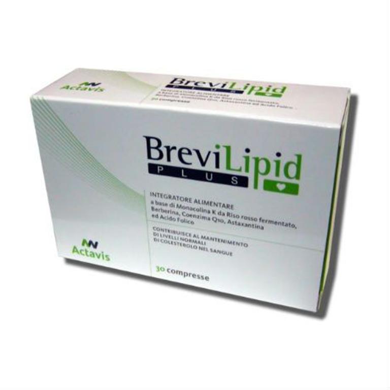 BREVILIPID PLUS 30 COMPRESSE RIVESTITE