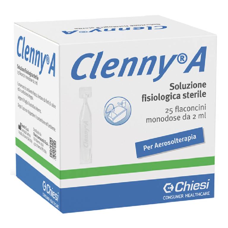Clenny A soluzione fisiologica sterile 25 flaconcini da 2 ml
