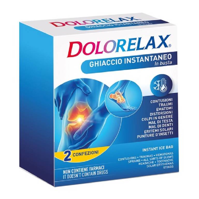 Dolorelax ice bag ghiaccio istantaneo 2 confezioni