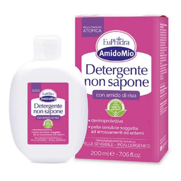 EuPhidra AmidoMio Detergente non Sapone Dermoprotettivo all'Amido di Riso