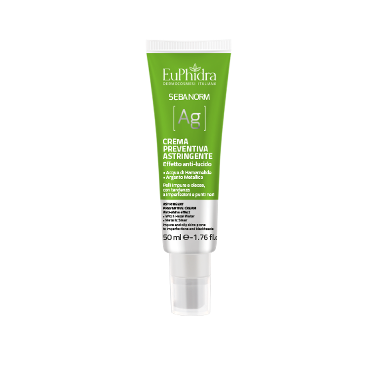 Euphidra sebanorm crema preventiva astringente 50ml