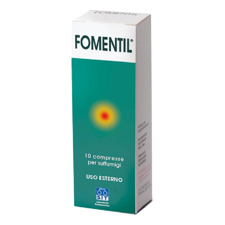 Fomentil 10 compresse per suffumigi 