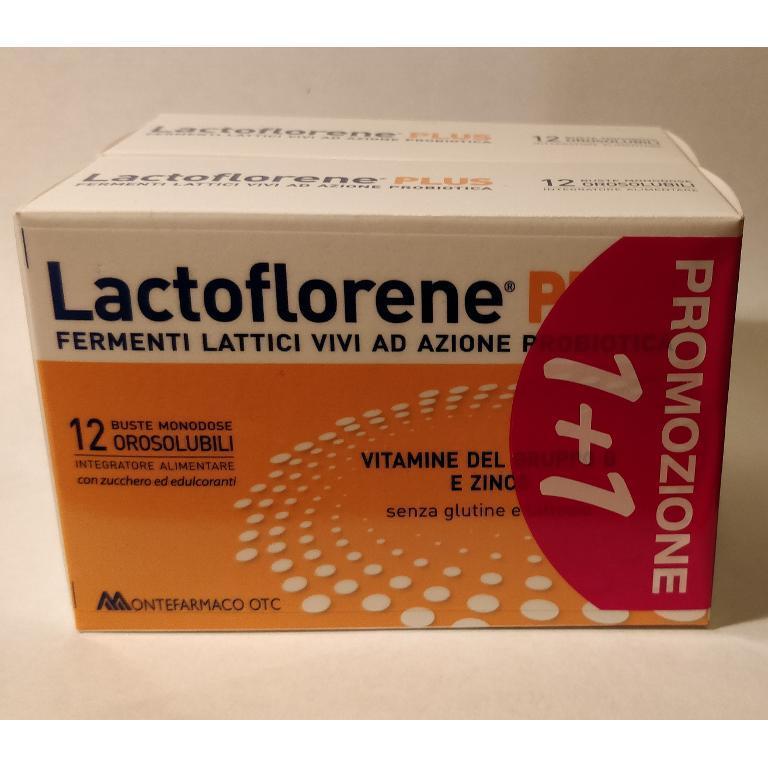 Lactoflorene Plus - BIPACK: 12+12 bustine