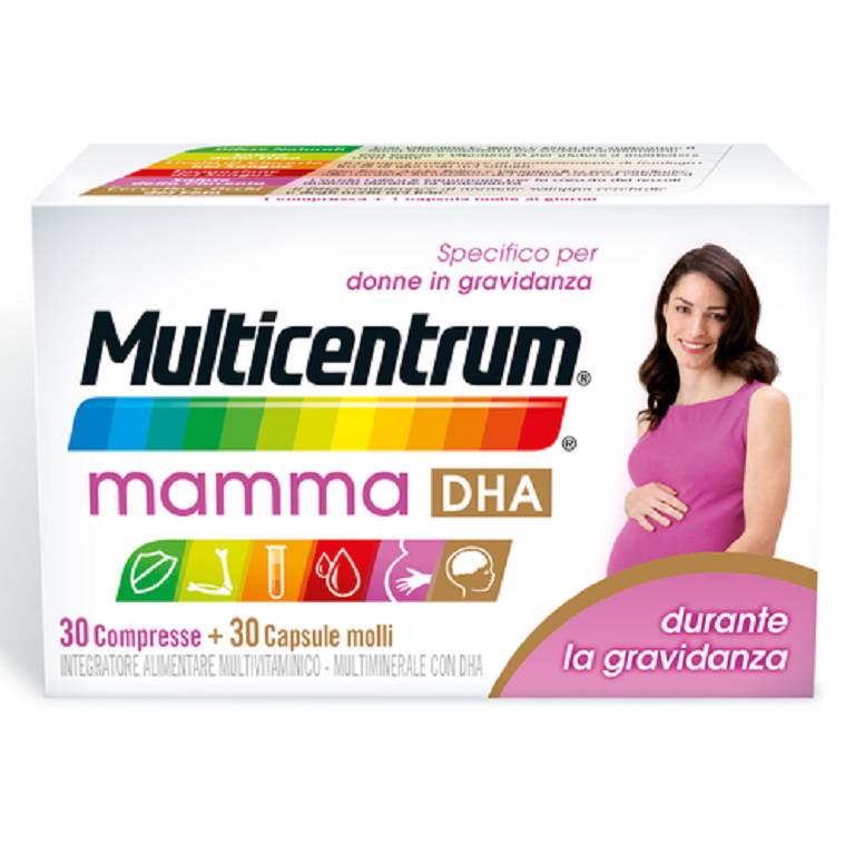 Multicentrum mamma DHA 30 compresse + capsule molli