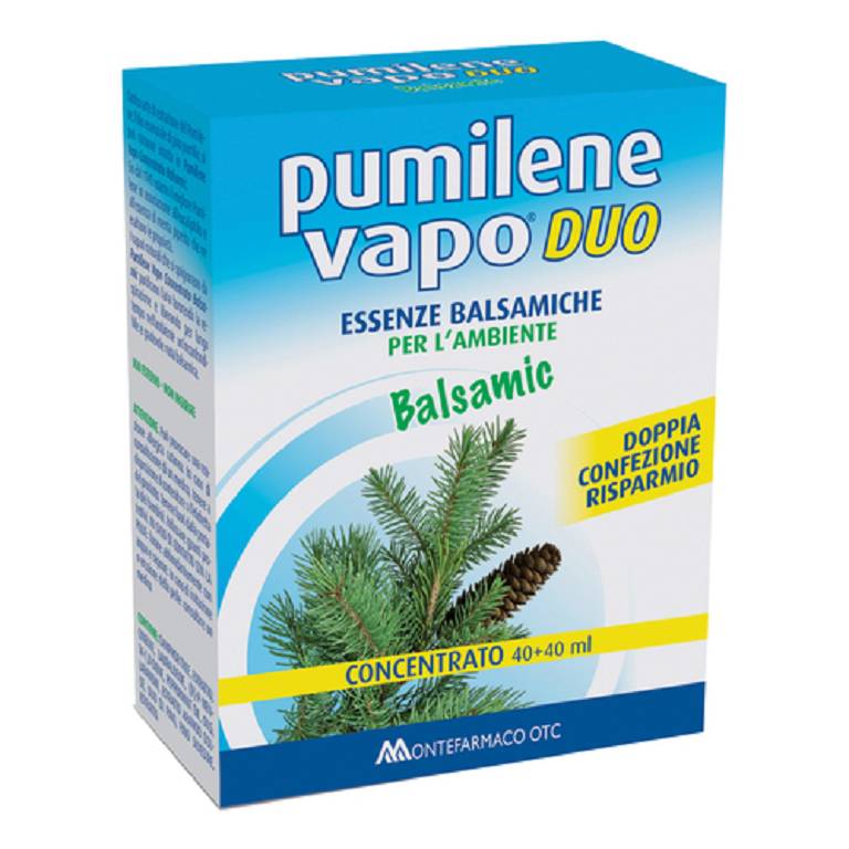 Pumilene vapo duo essenze balsamiche per l'ambiente confezione doppia 40 + 40 ml