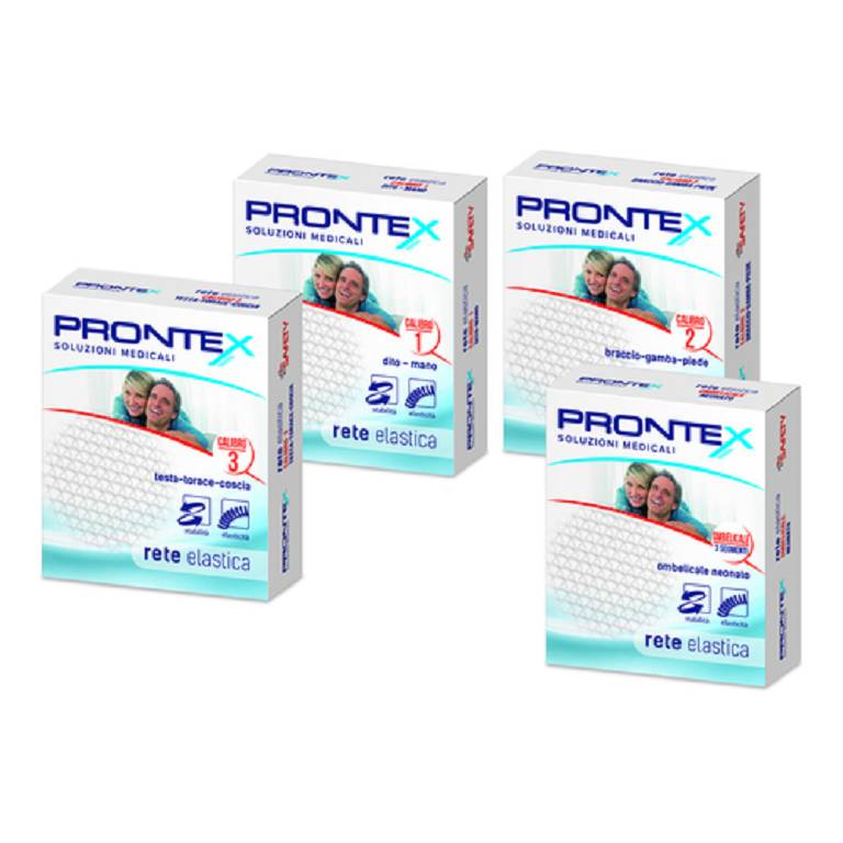 Rete elastica N.2 Fissaggio medicazioni braccio gamba piede Prontex