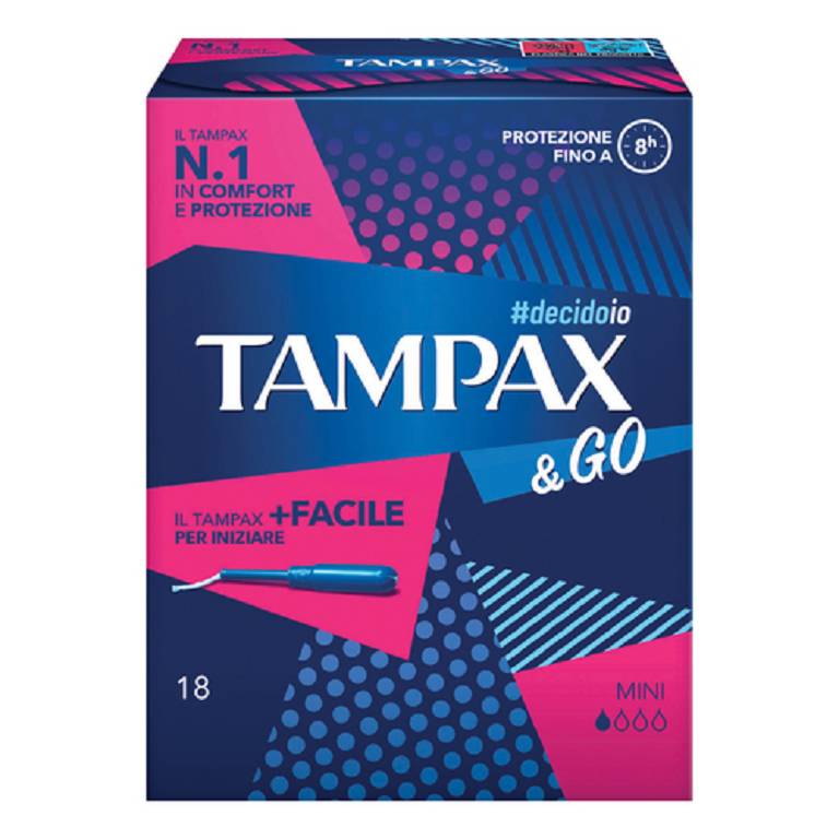 TAMPAX &GO MINI 18PZ