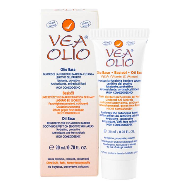 Vea olio idratante protettivo: olio base vitamina E. 20 ml