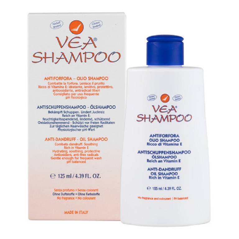 Vea olio shampoo antiforfora Z.P.: contro la forfora, lenisce il prurito.125 ml