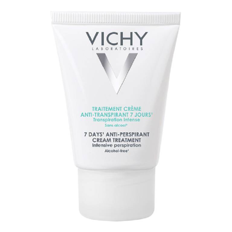 Vichy deodorante crema trattamento anti traspirante 7 giorni: deodorante per traspirazione intensa. Crema 30 ml