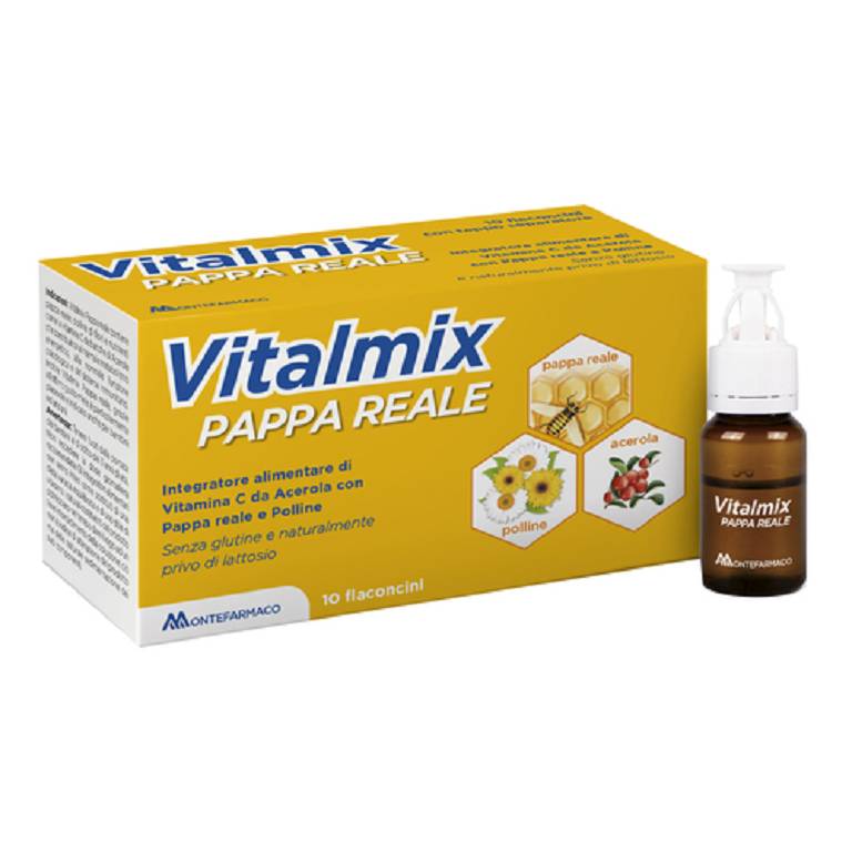 Vital mix pappa reale 10 flaconcini da 10 ml