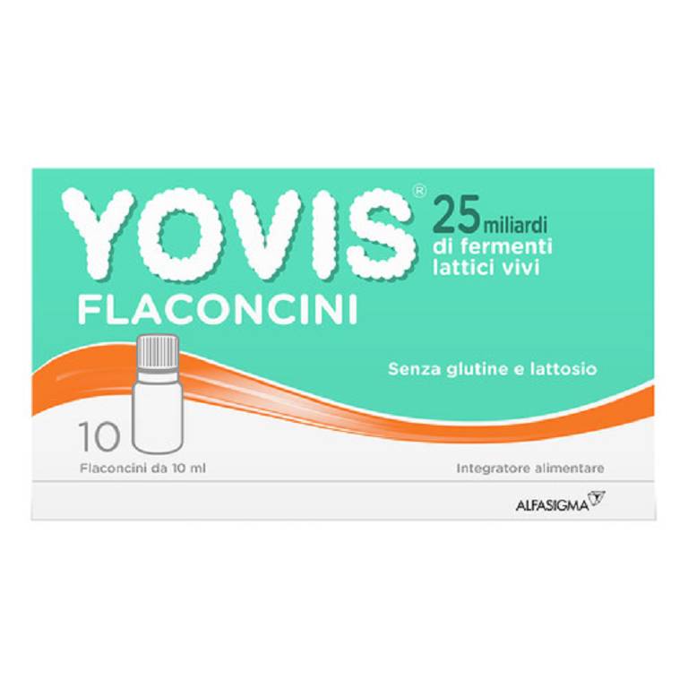 YOVIS 10 flaconcini da 10ml 25 miliardi