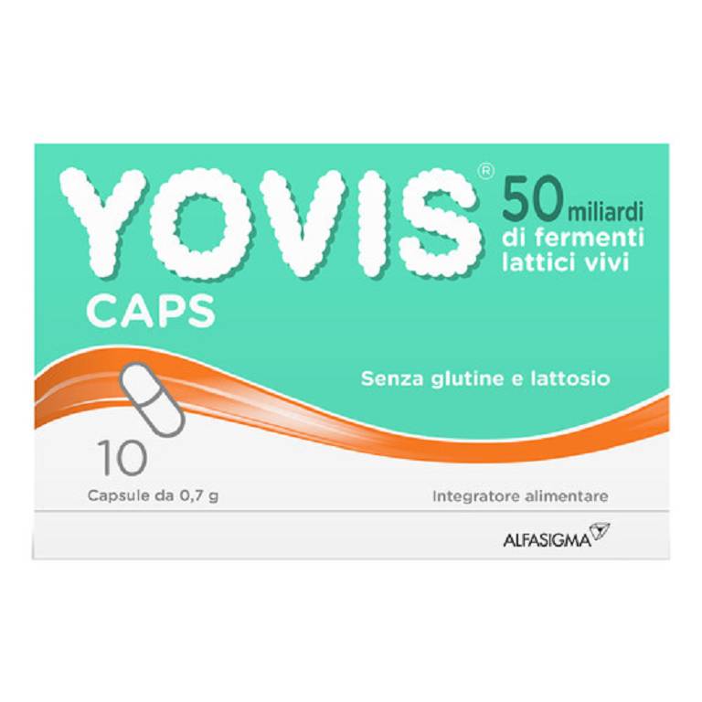 YOVIS CAPS 10 capsule 50 miliardi di fermenti lattici vivi