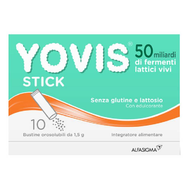 YOVIS STICK 10 bustine orosolubili 50 miliardi